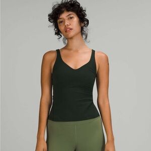 Lululemon Align Tank Waist Length - Rainforest Green